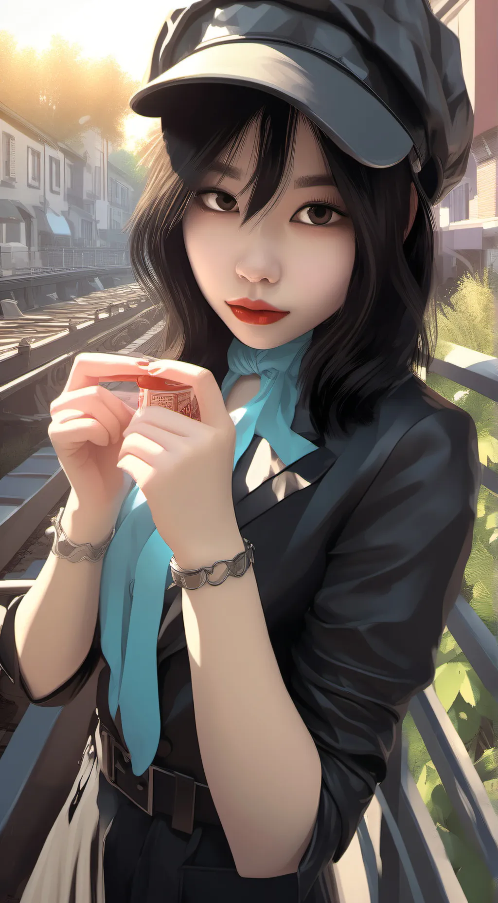 ai character: Mia background