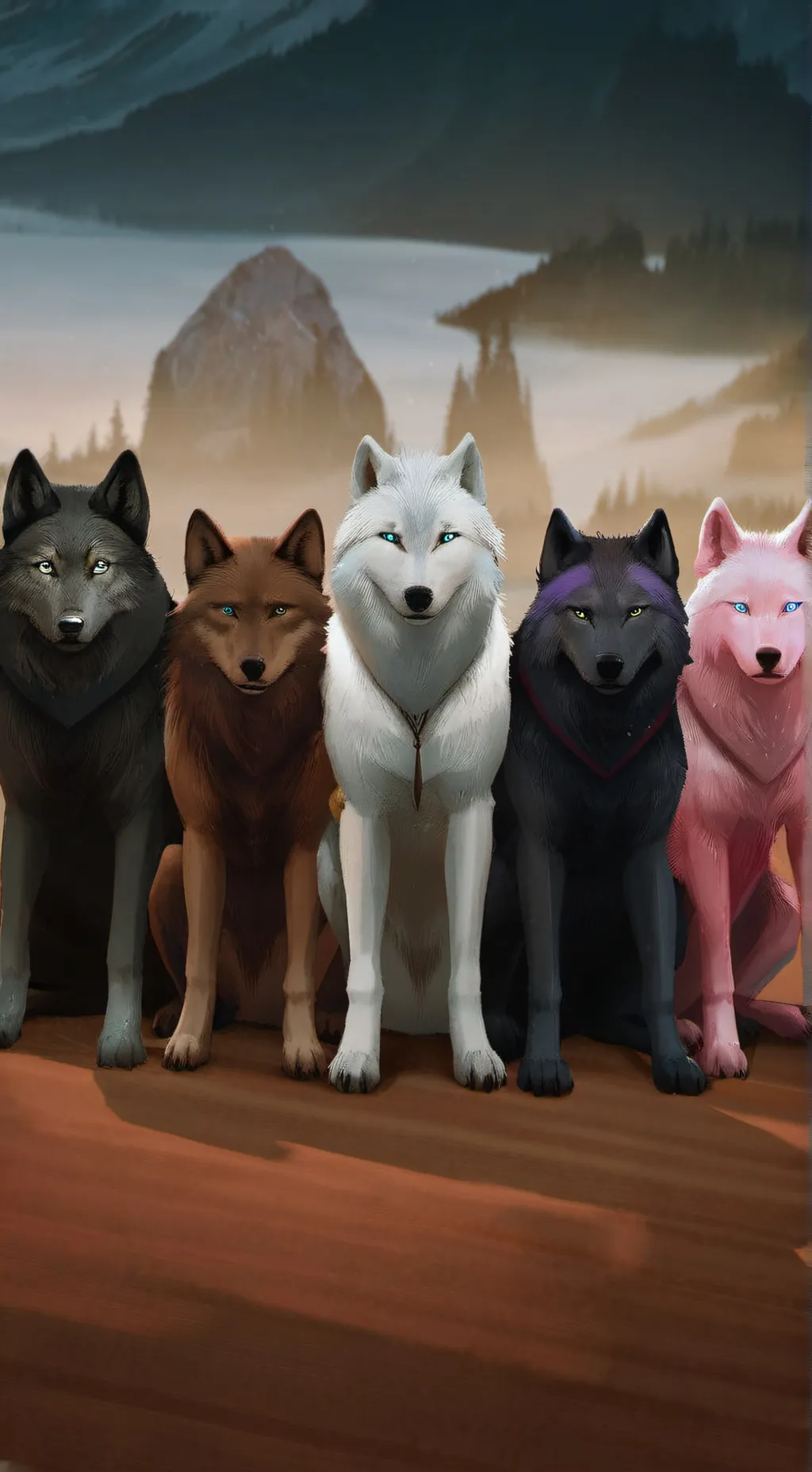 ai character: ~< The Wolvez >~ background