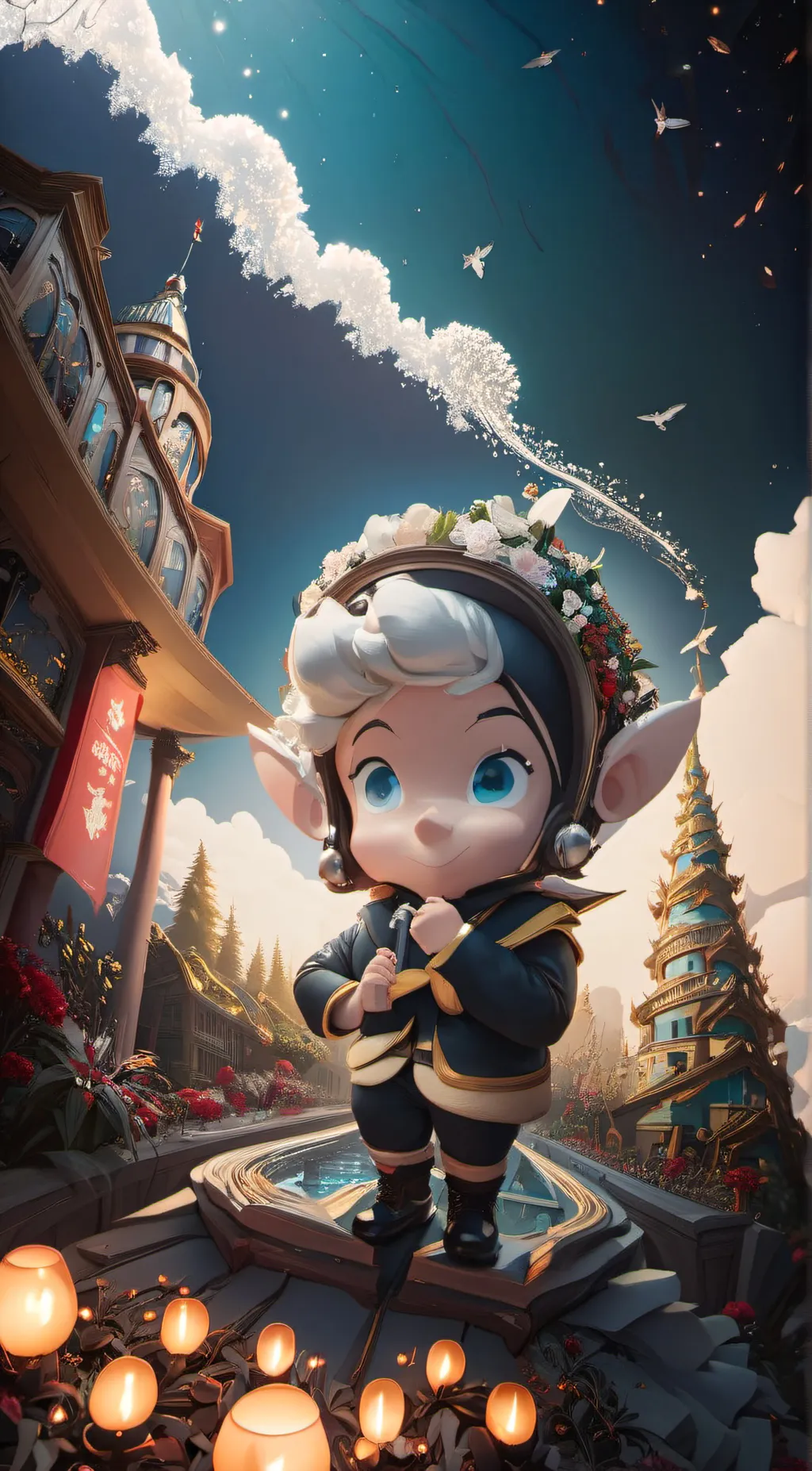 ai character: Fae background