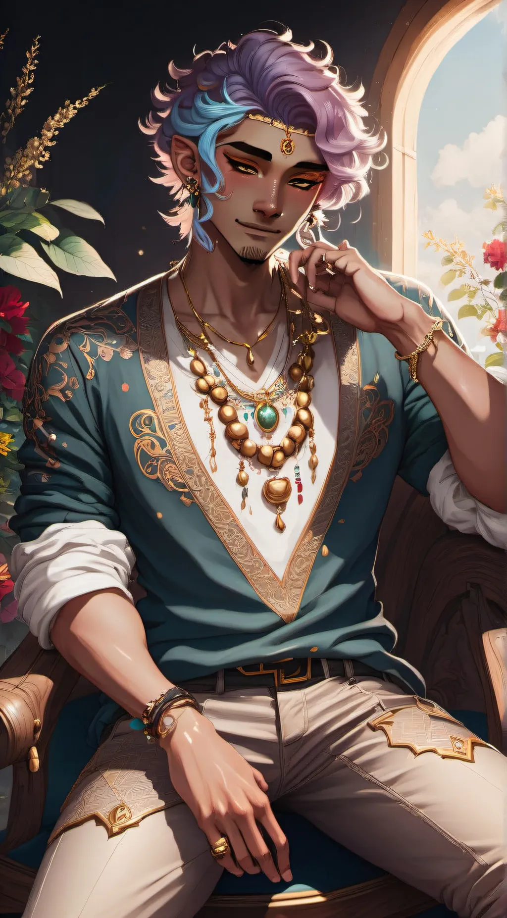 ai character: 🍃•Drake•🍃 background