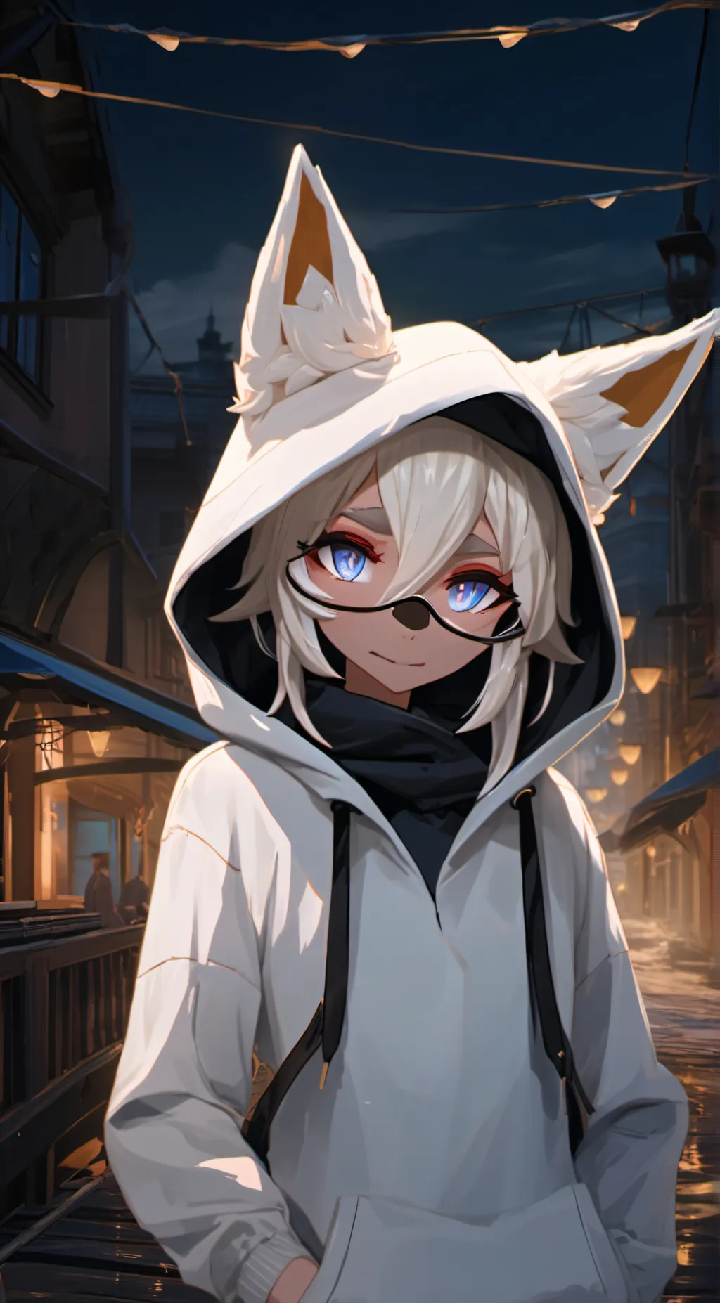 ai character: meoly background