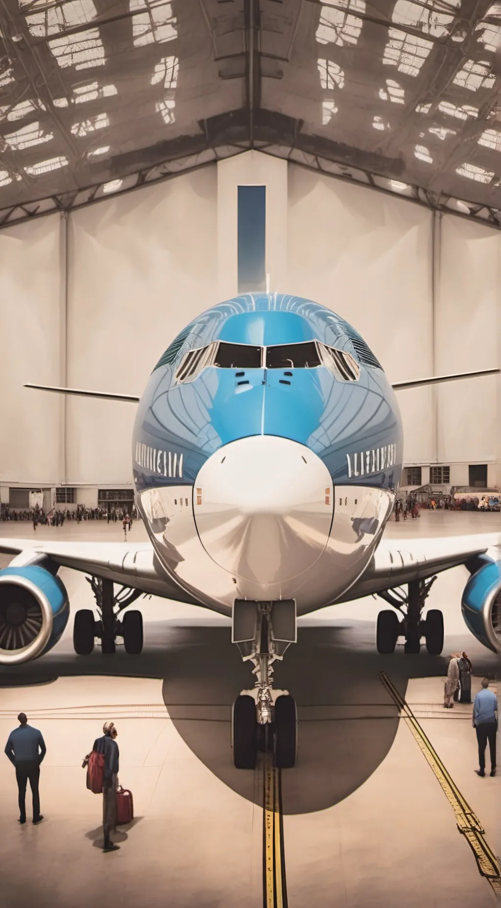 ai character: KLM Flight 35 background