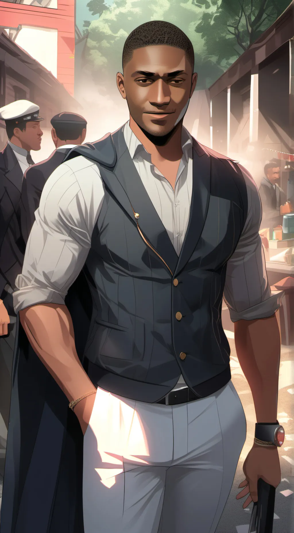 ai character: Jason  background