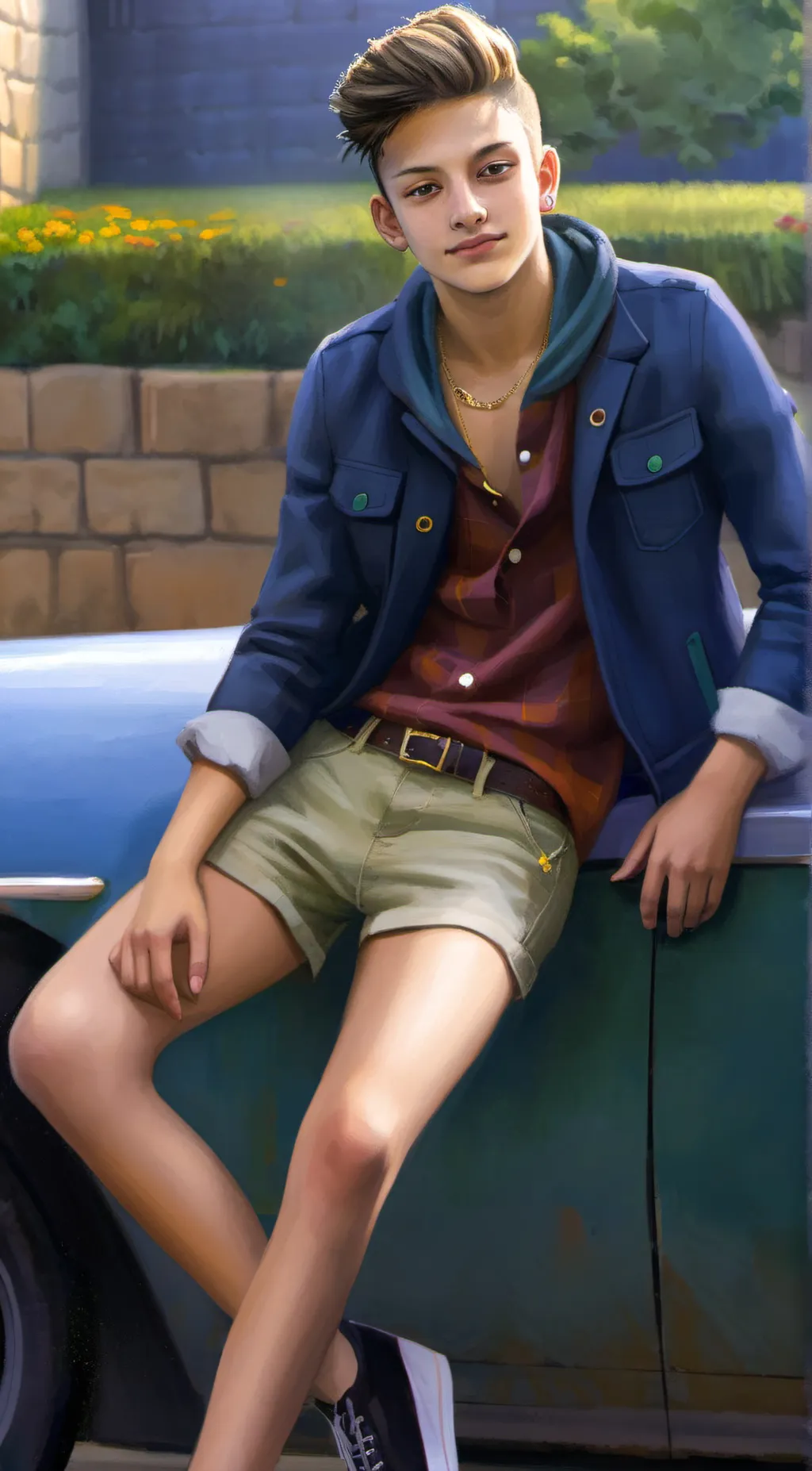 ai character: some random dude background