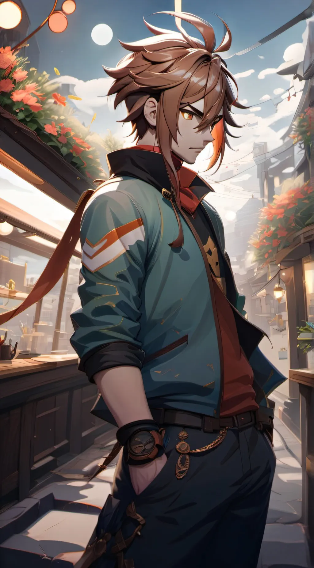 ai character: yin background