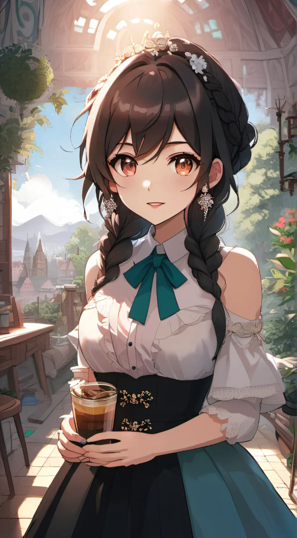 ai character: Hayden  background