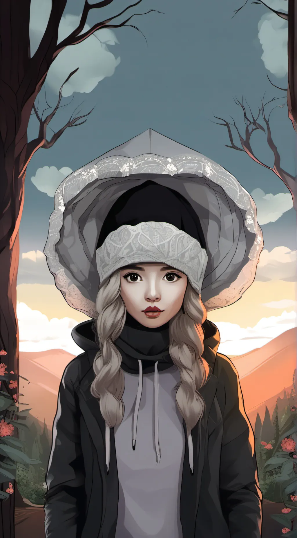 ai character: kk background