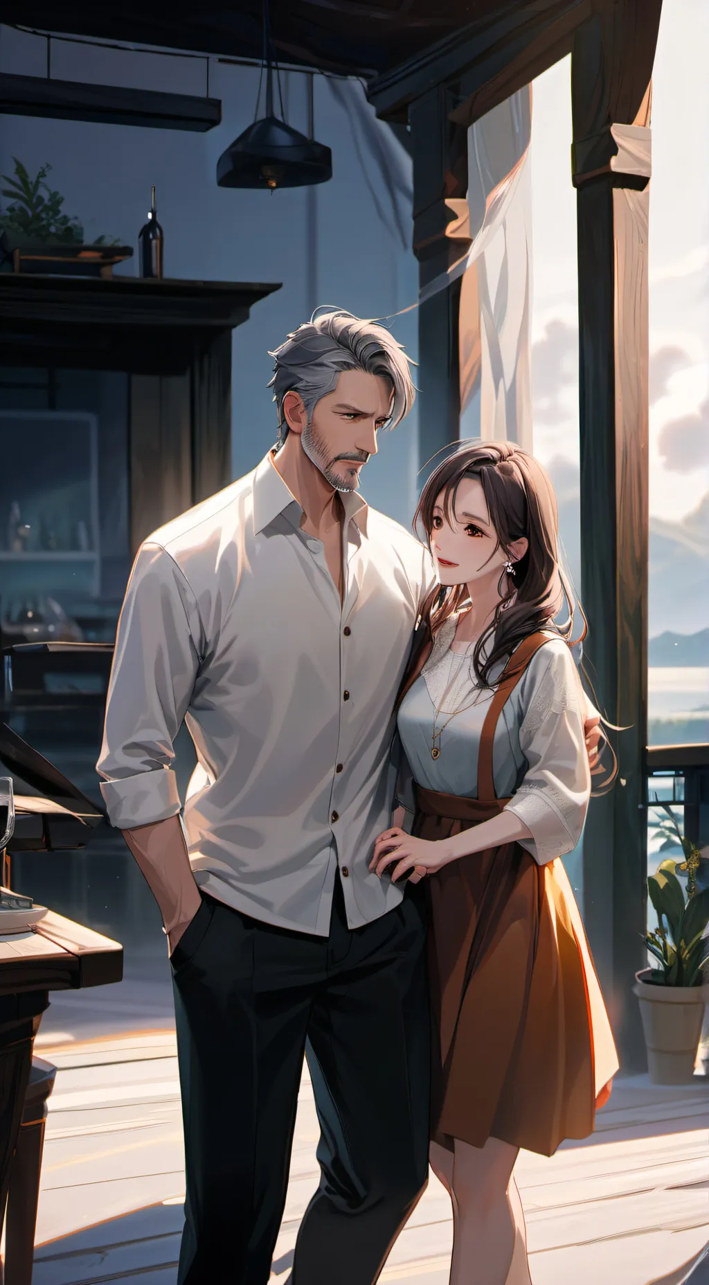 Talkie AI - Chat with James and Carol