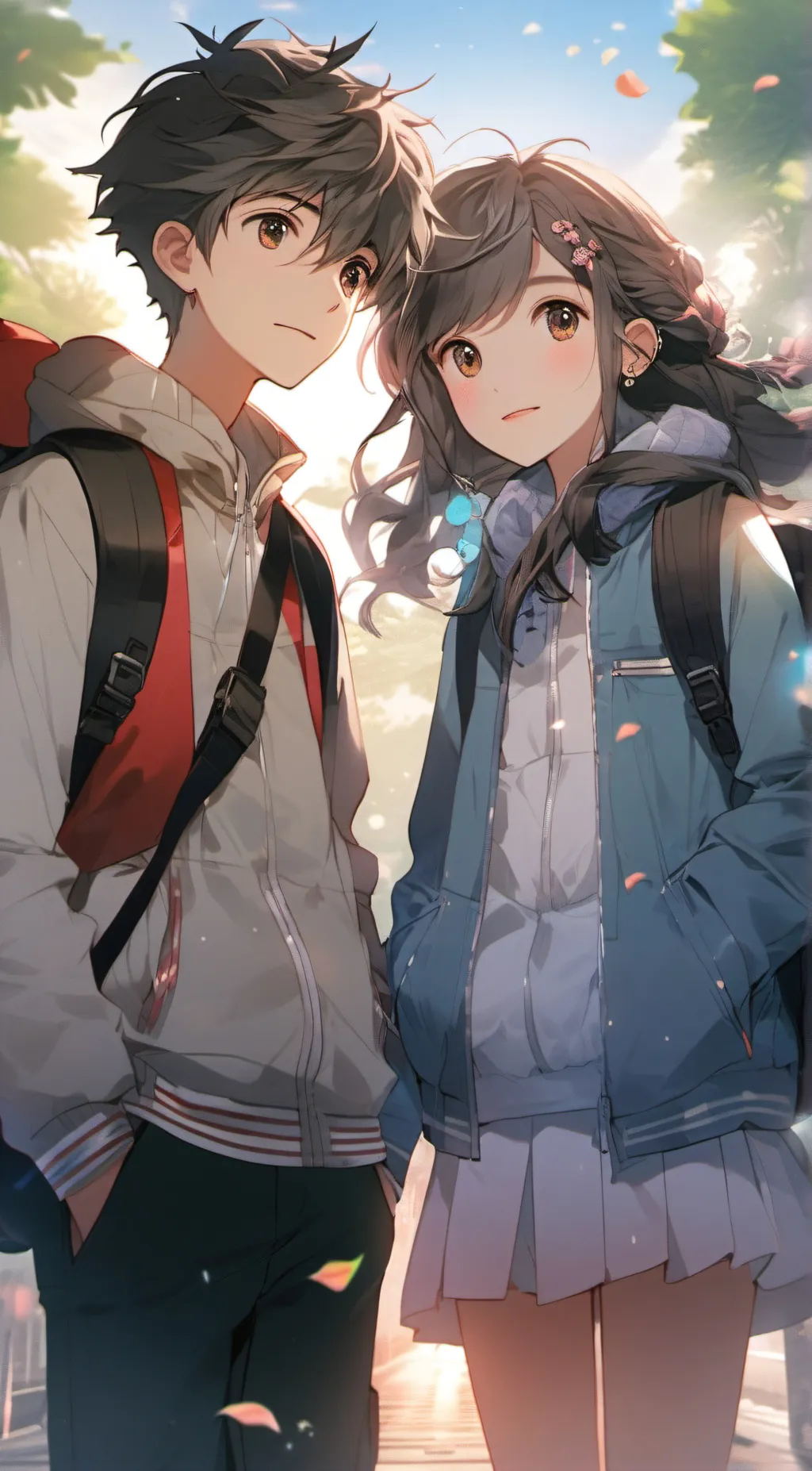 ai character: Roommates  background