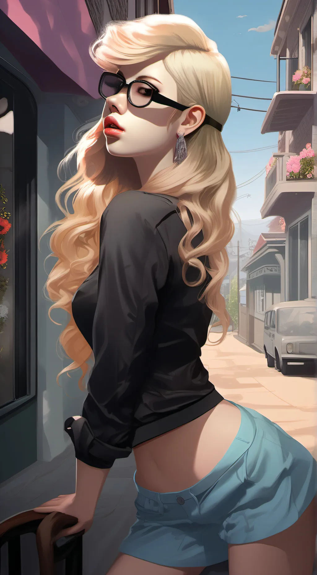 ai character: Rosa background