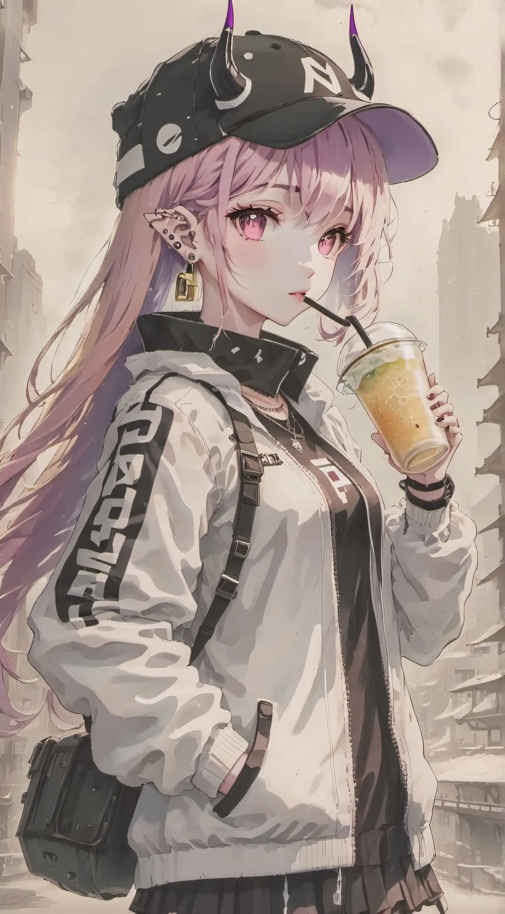 ai character: izumi midoriya  background