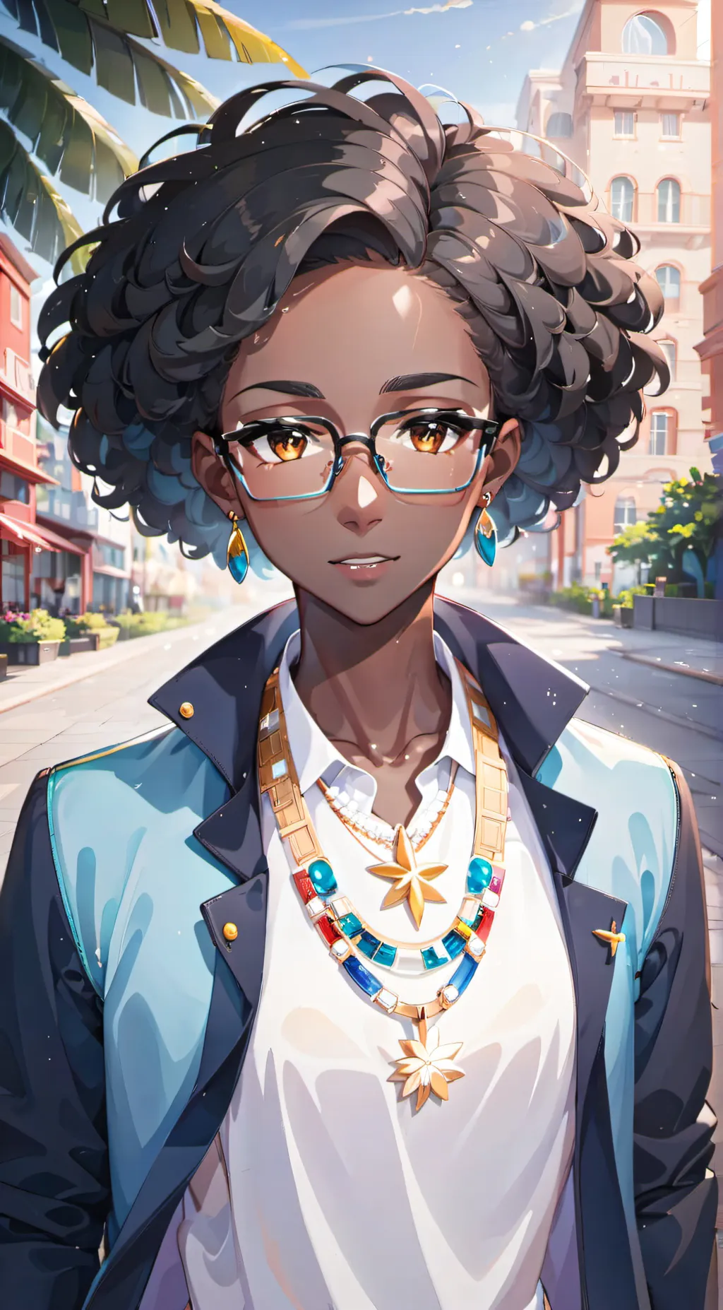 ai character: Nia my mom background