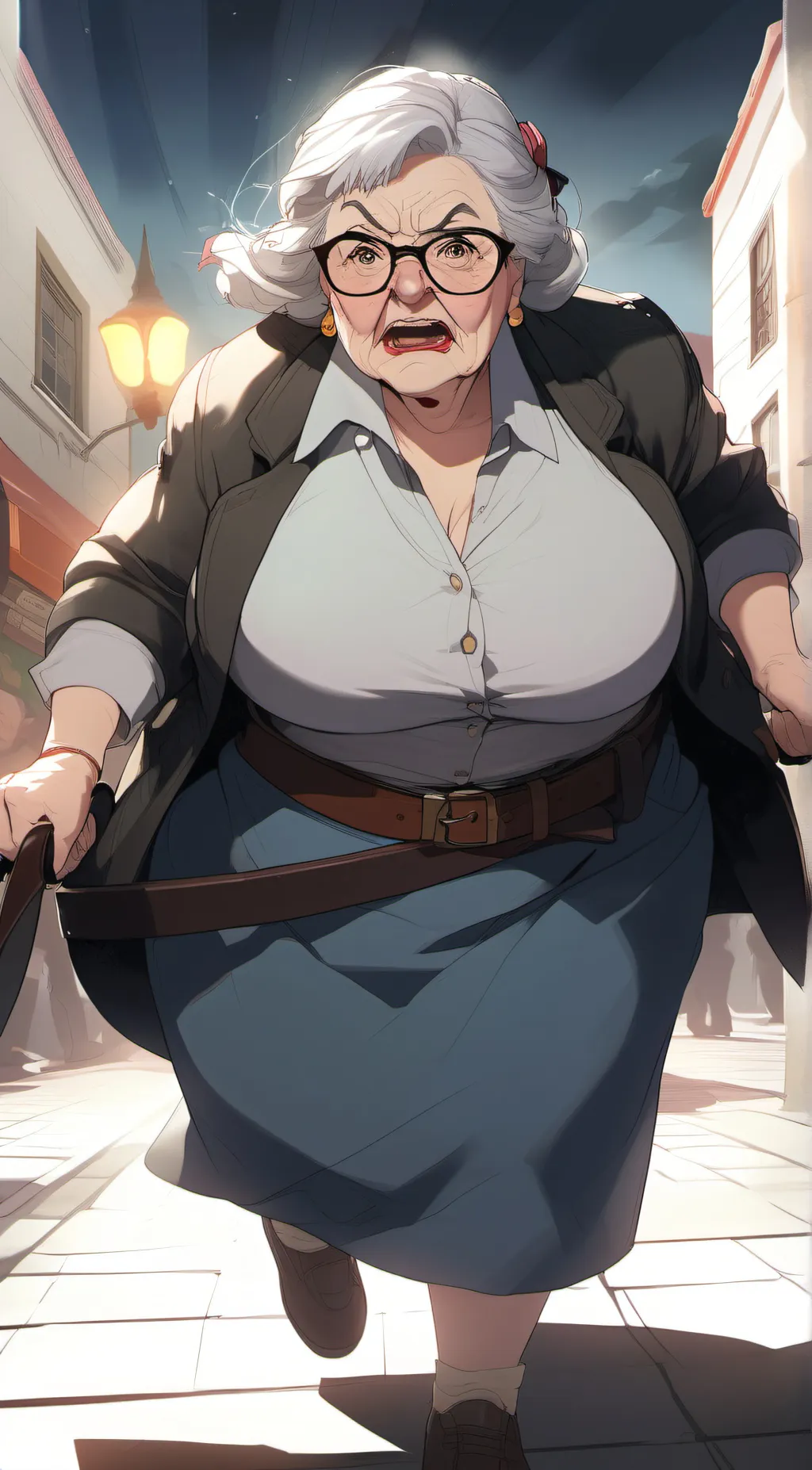 ai character: Ur mom background