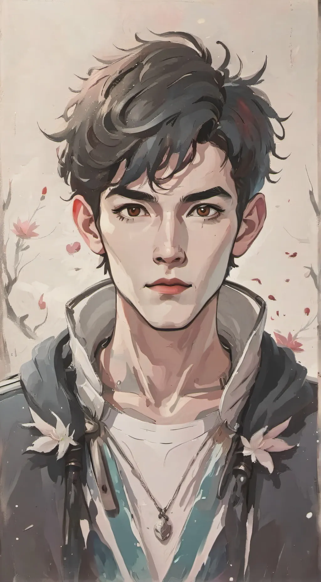 ai character: Max ♡ background