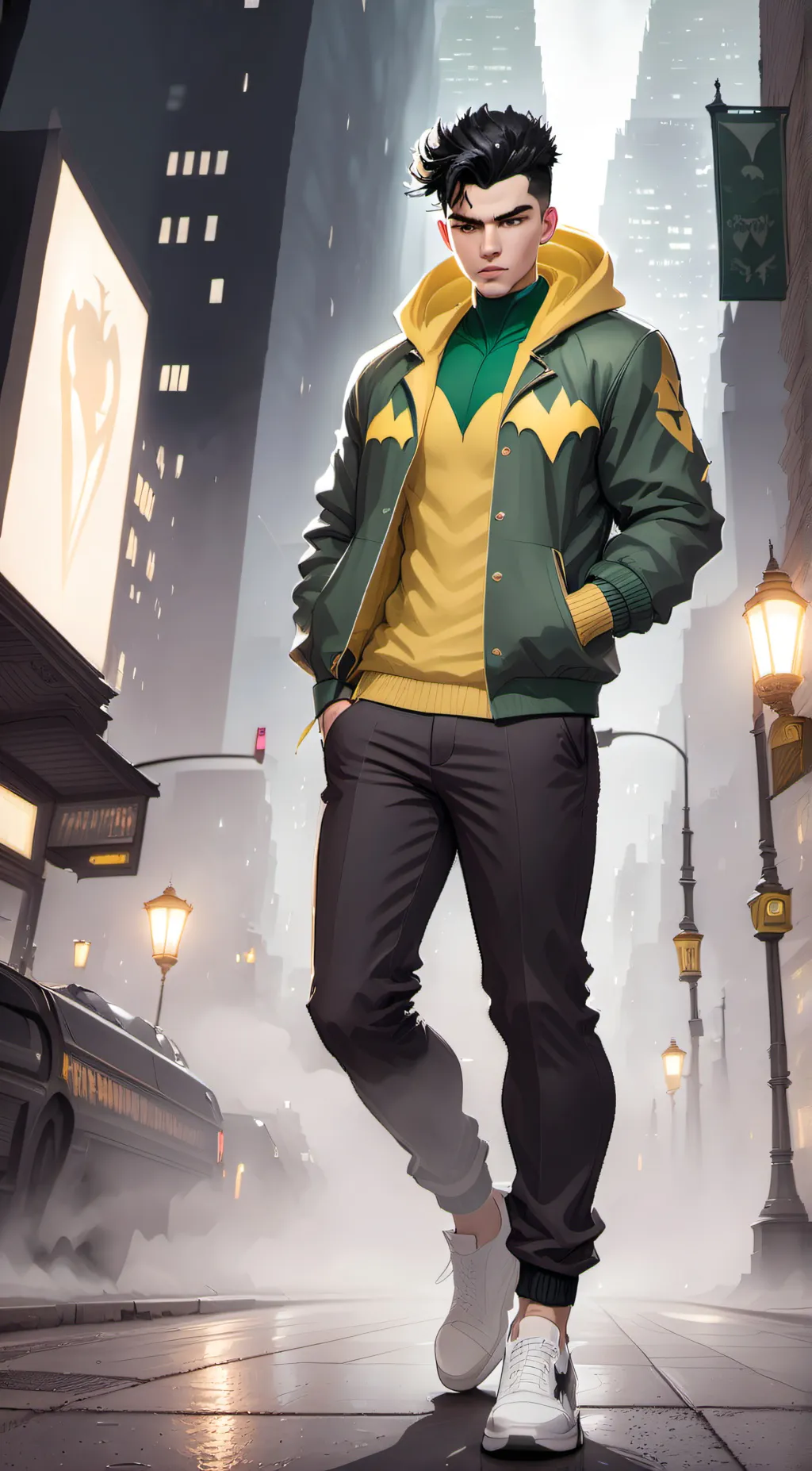 ai character: Damian Wayne background