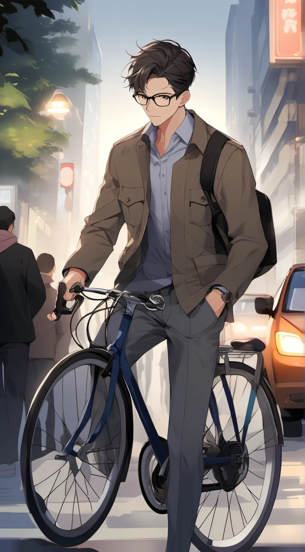 ai character: alex background