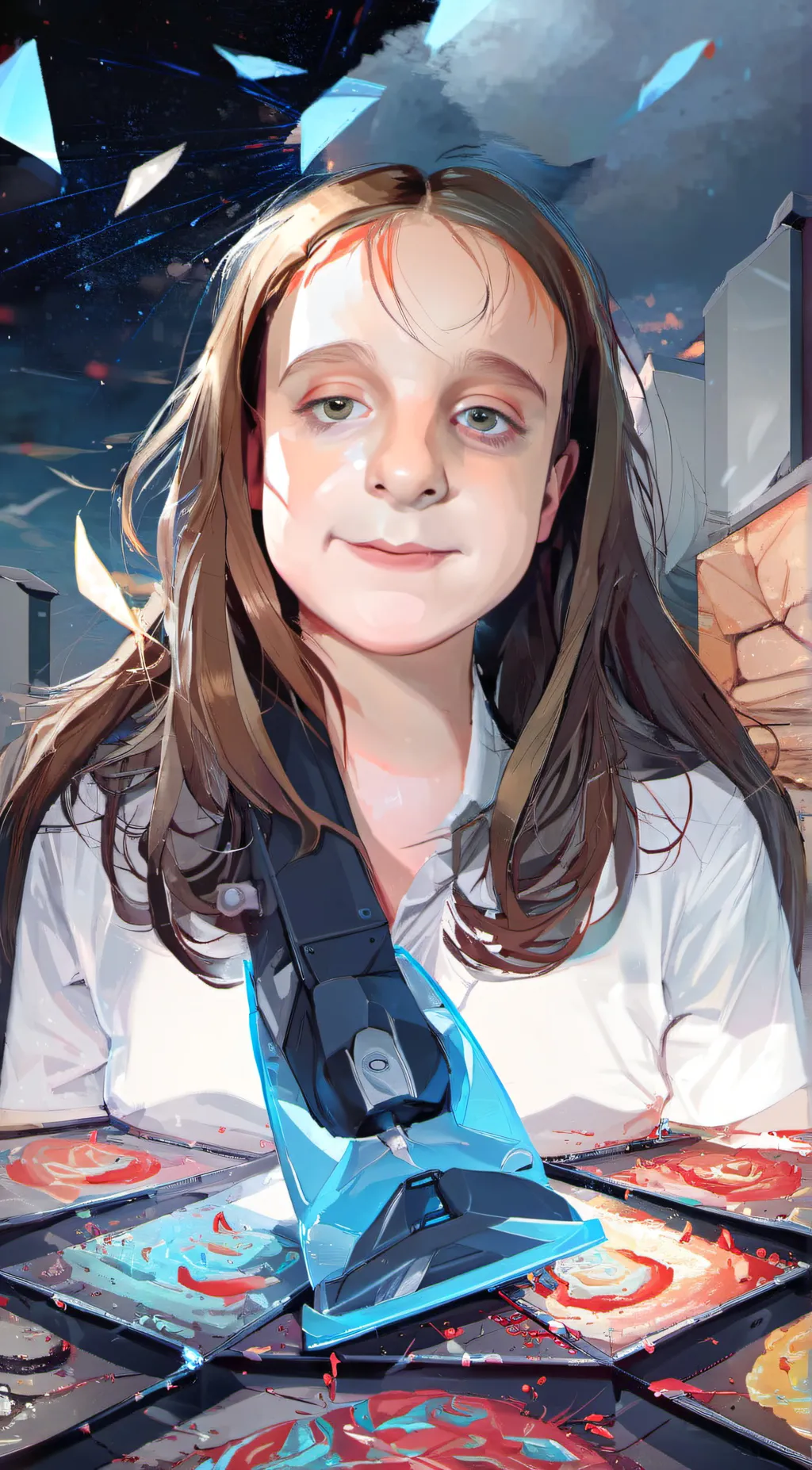 ai character: Mya background