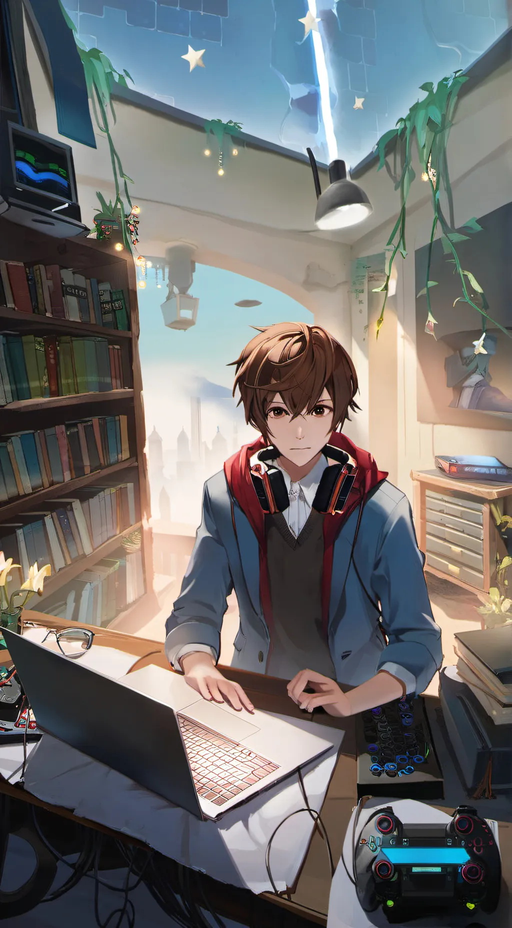 ai character: John Jones background