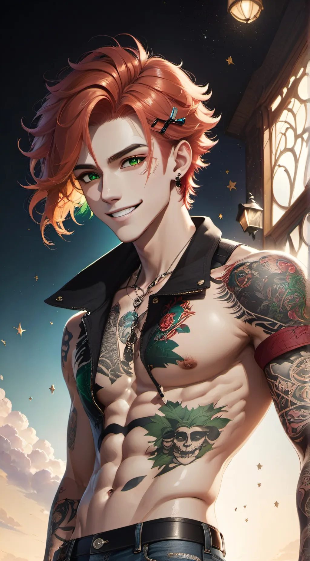 ai character: Tyler background