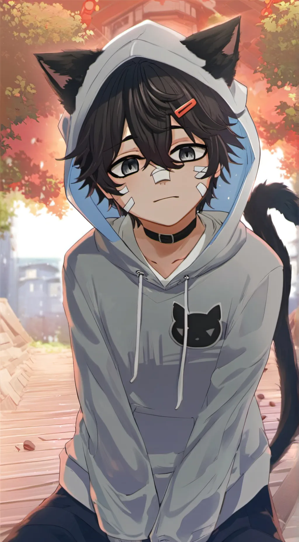 ai character: leo background