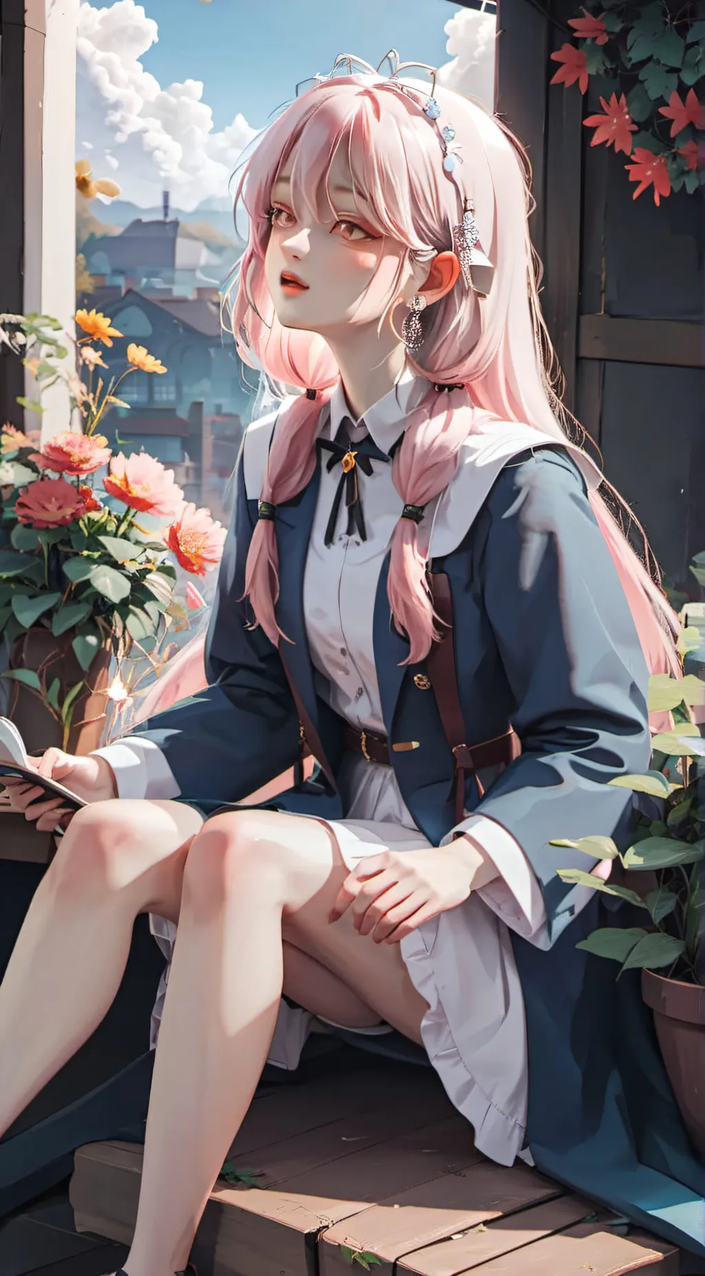 ai character: Ren background