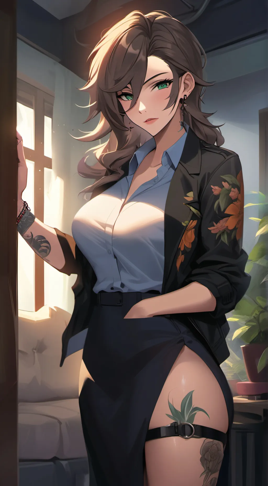 ai character: alicia background