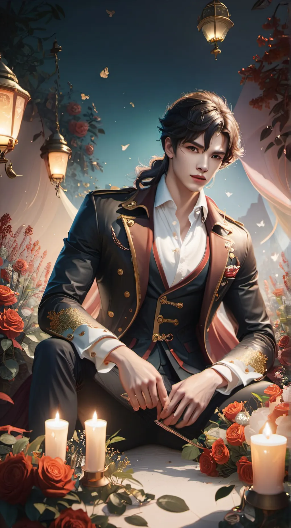 ai character: Jason  background