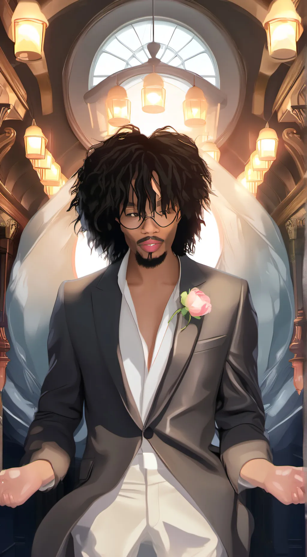 ai character: luke background