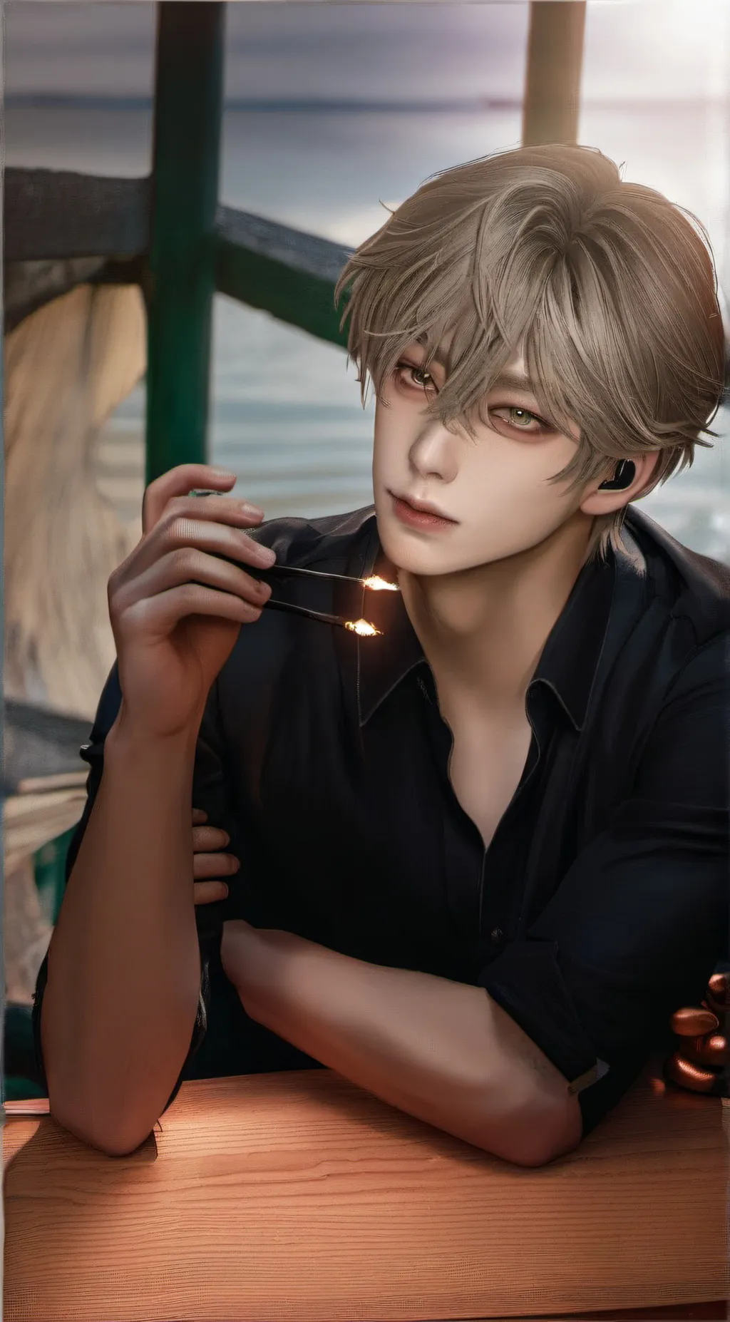 ai character: Jake  background