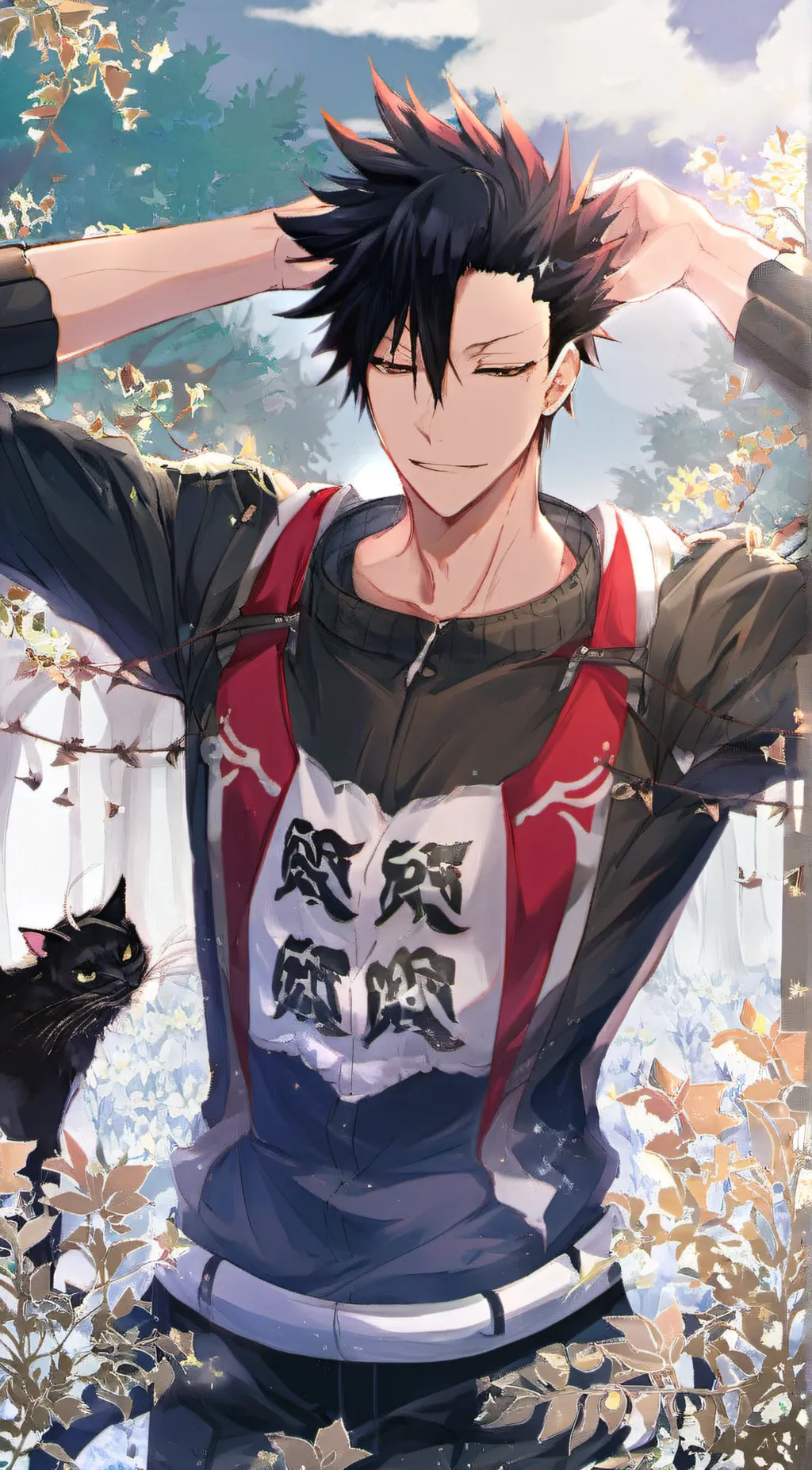 ai character: Tatsoue Kuroo  background