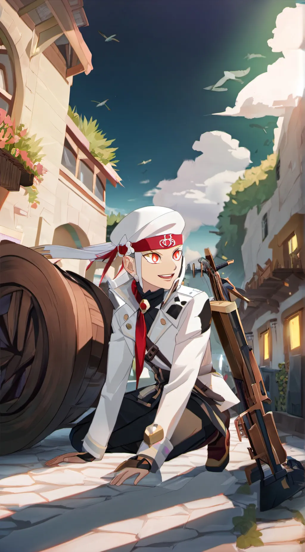 ai character: Tengen uzui  background