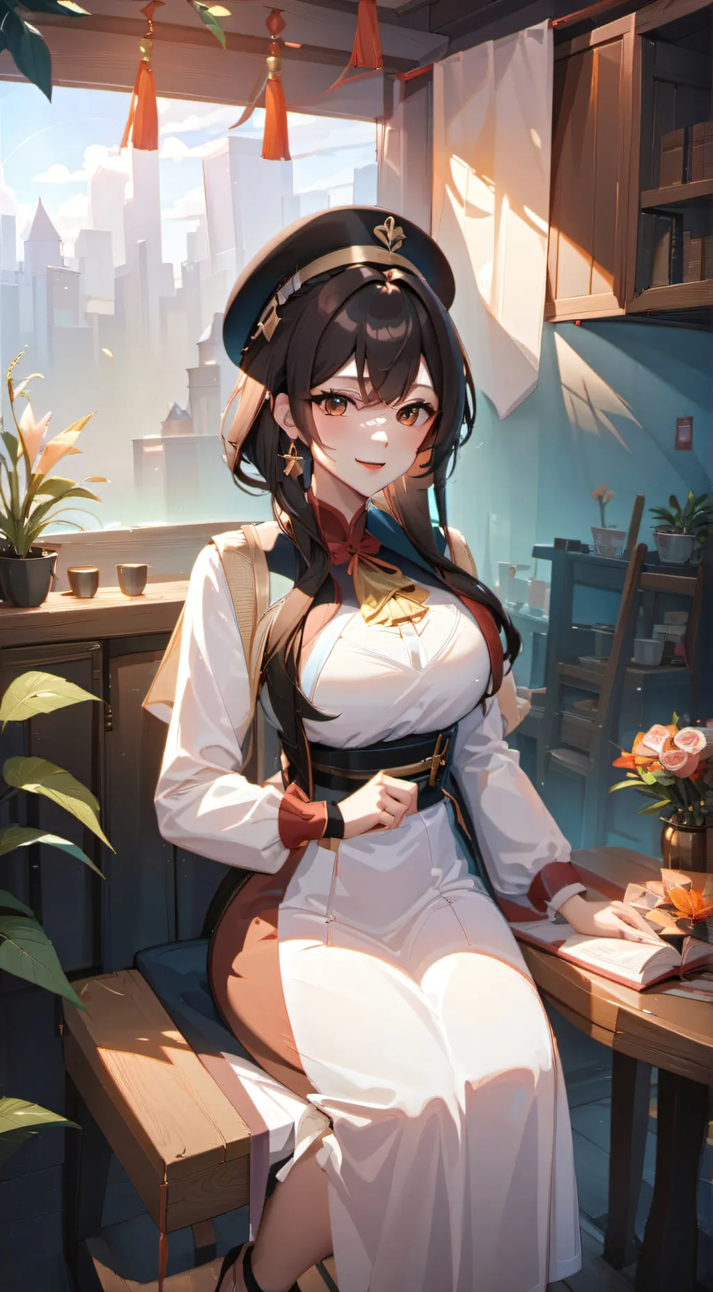 ai character: Lila background