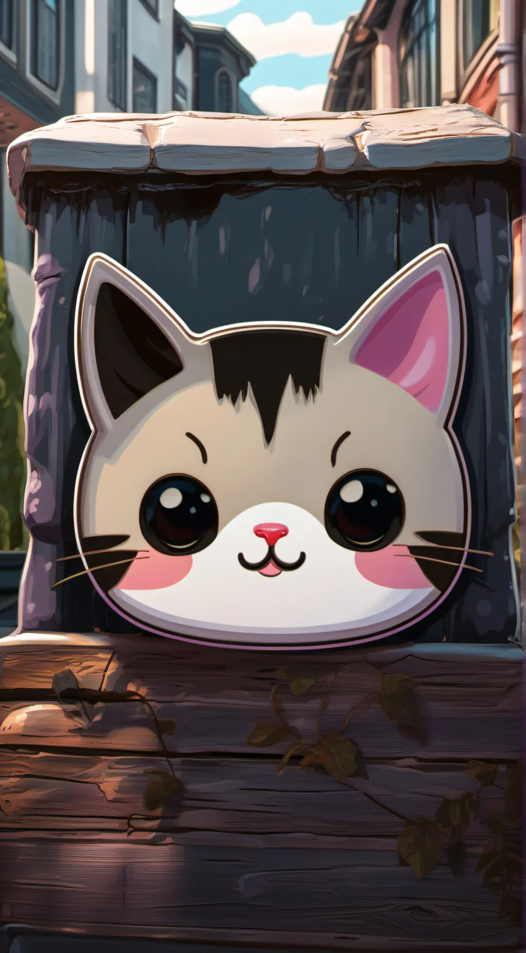 ai character: Kitty background