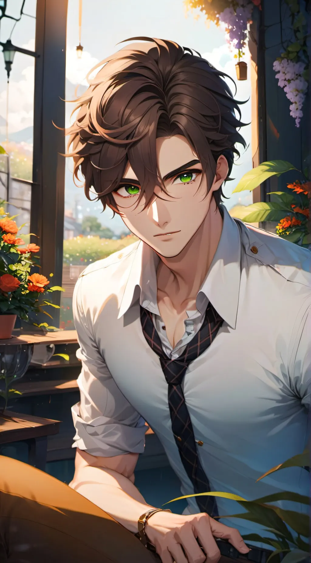 ai character: Cole background