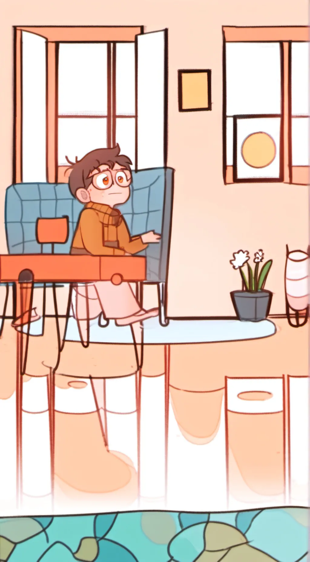 ai character: Capsm background