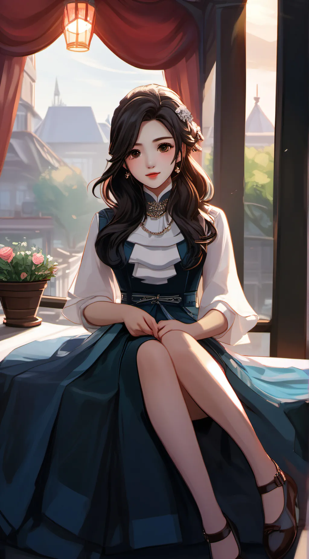 ai character: Naomi background