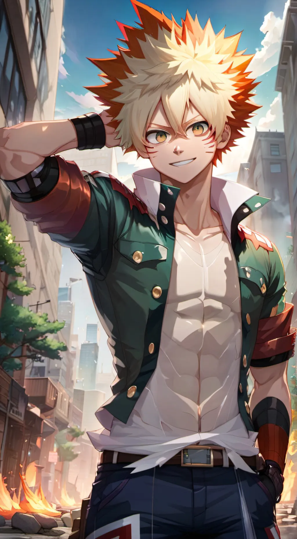 ai character: ✿MHA✿ background