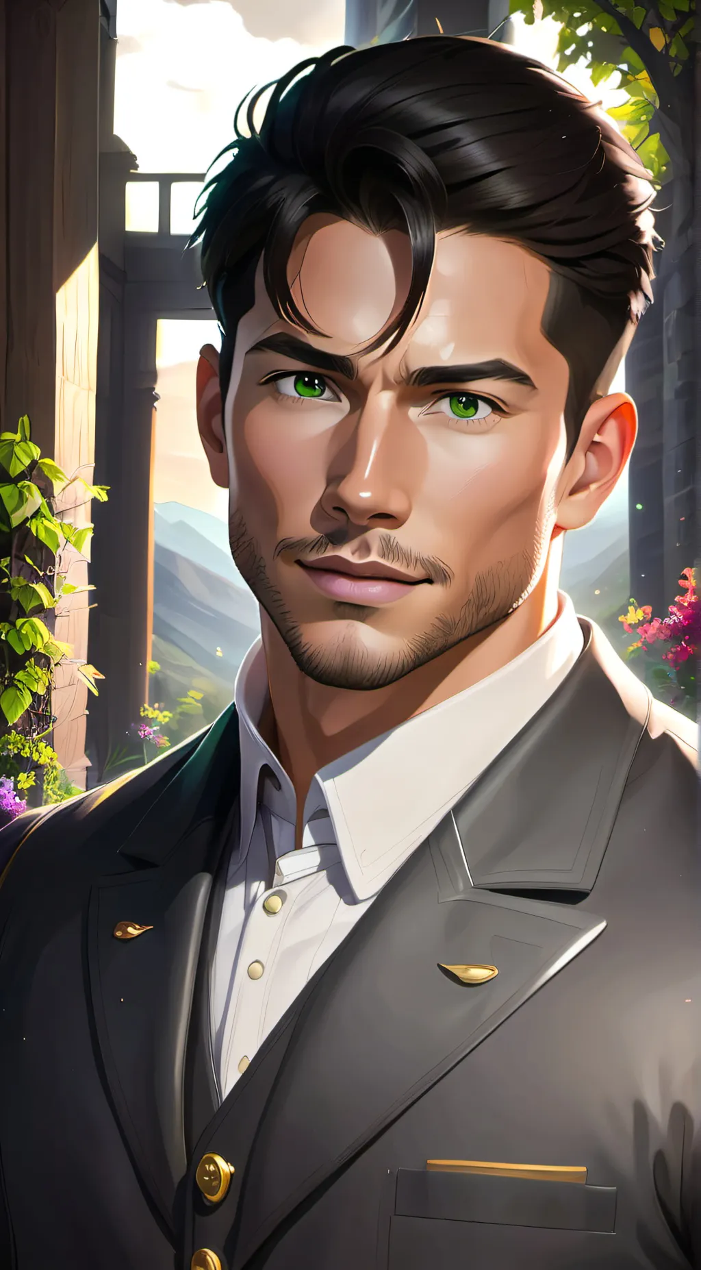 ai character: Robert background