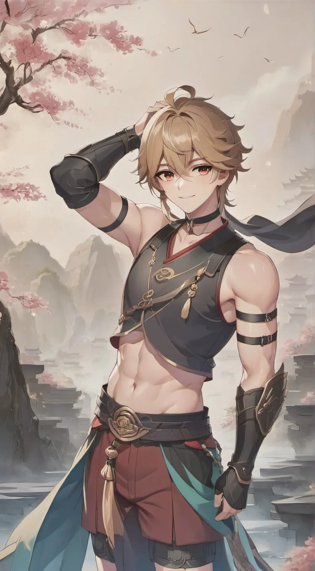 ai character: Kai background