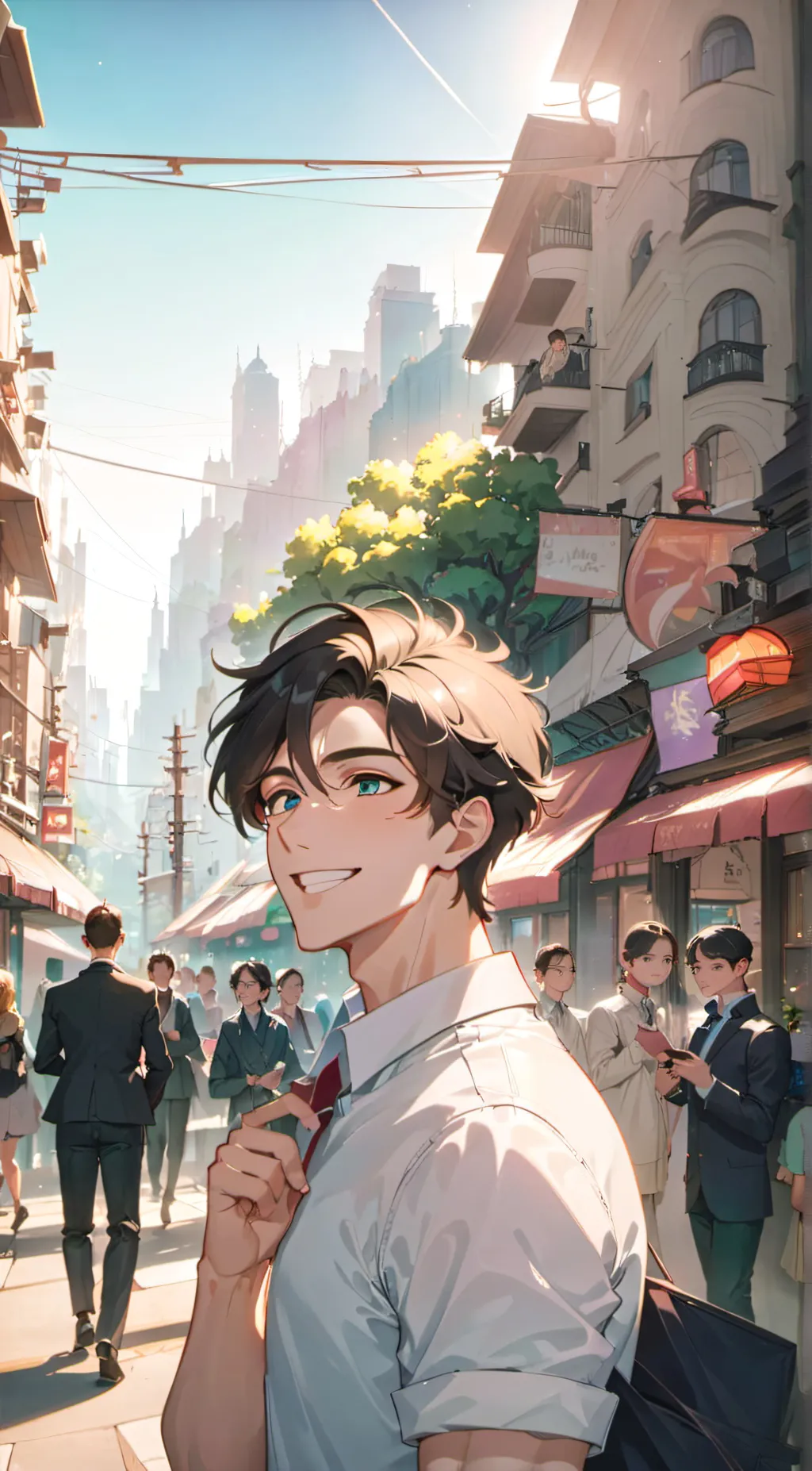 ai character: Alex background