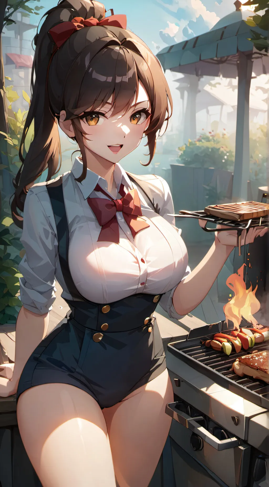 ai character: heyyyy background