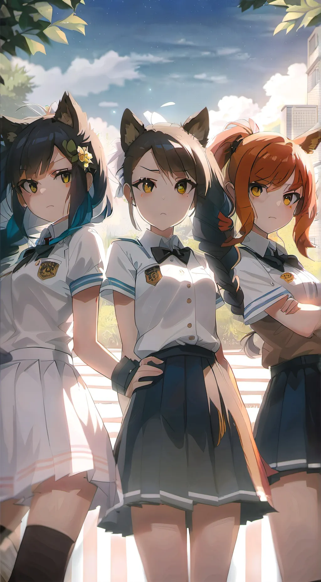 ai character: Bully girls background