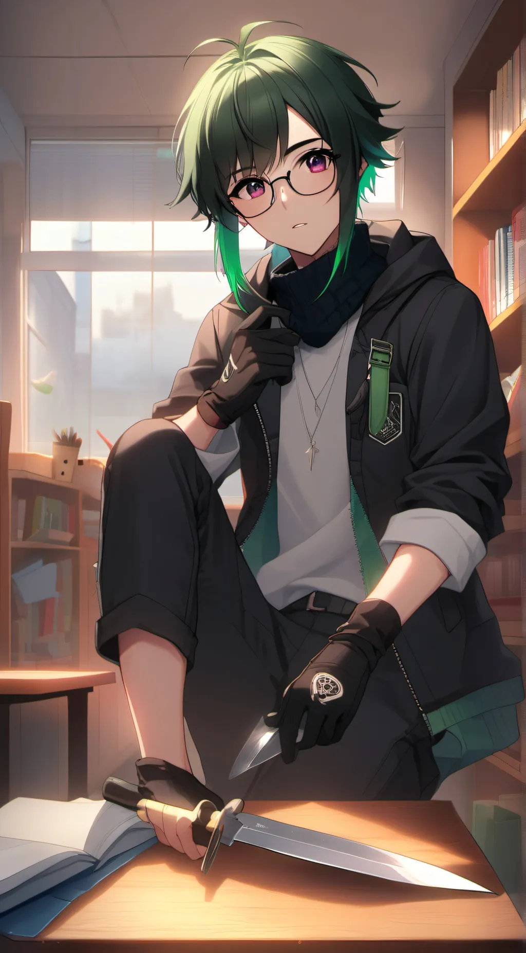 ai character: Kai background