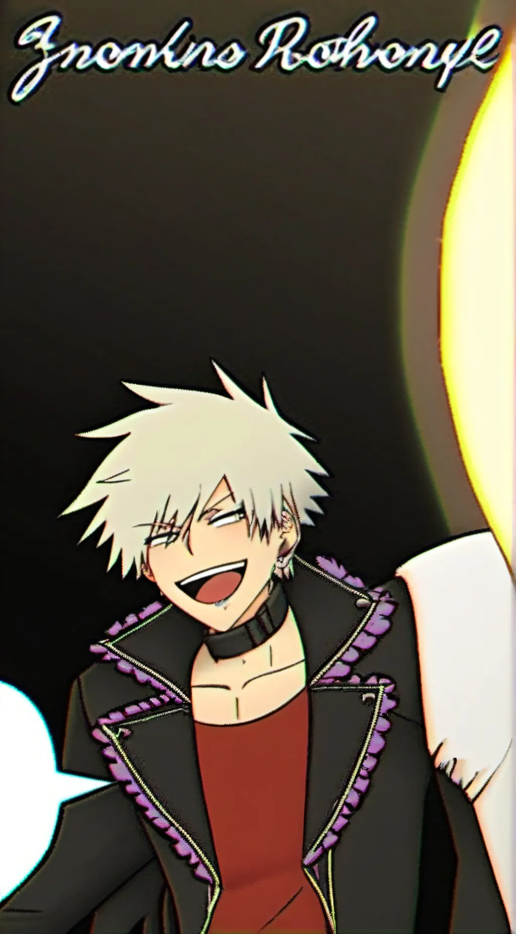 ai character: bakugou background