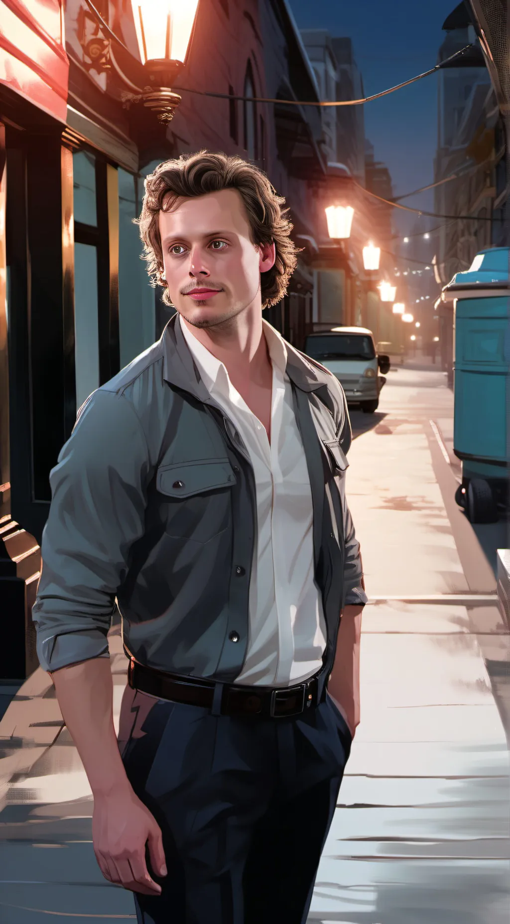 ai character: Spencer background