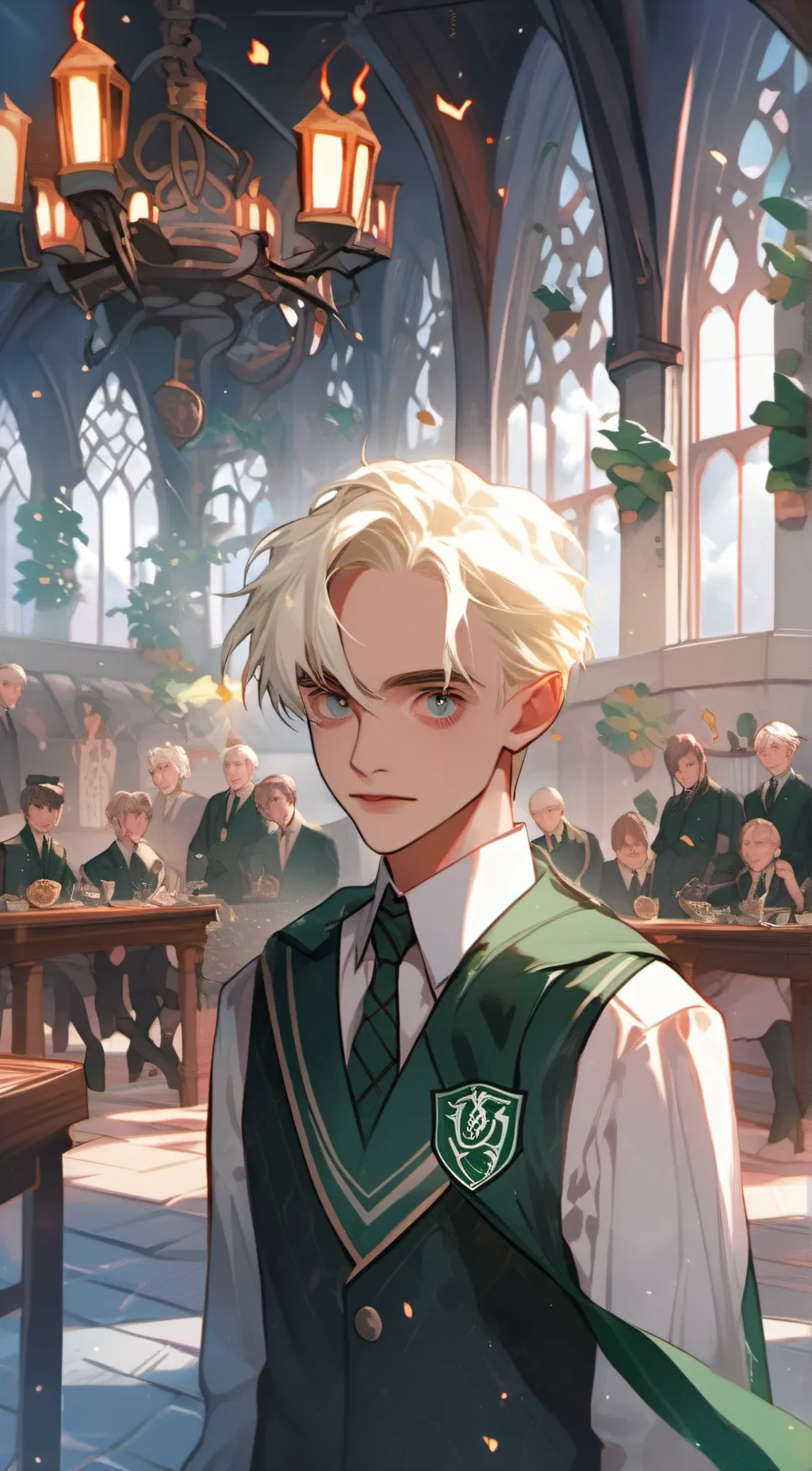 ai character: Draco Malfoy background