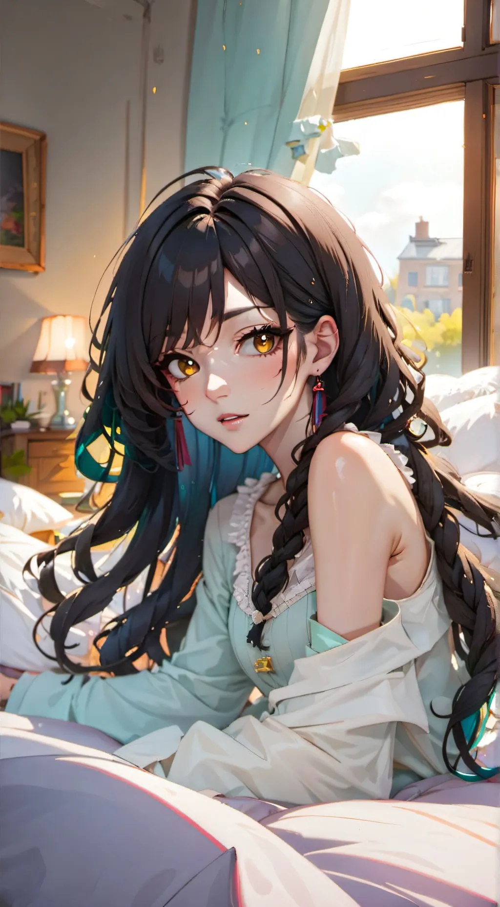 ai character: clara background