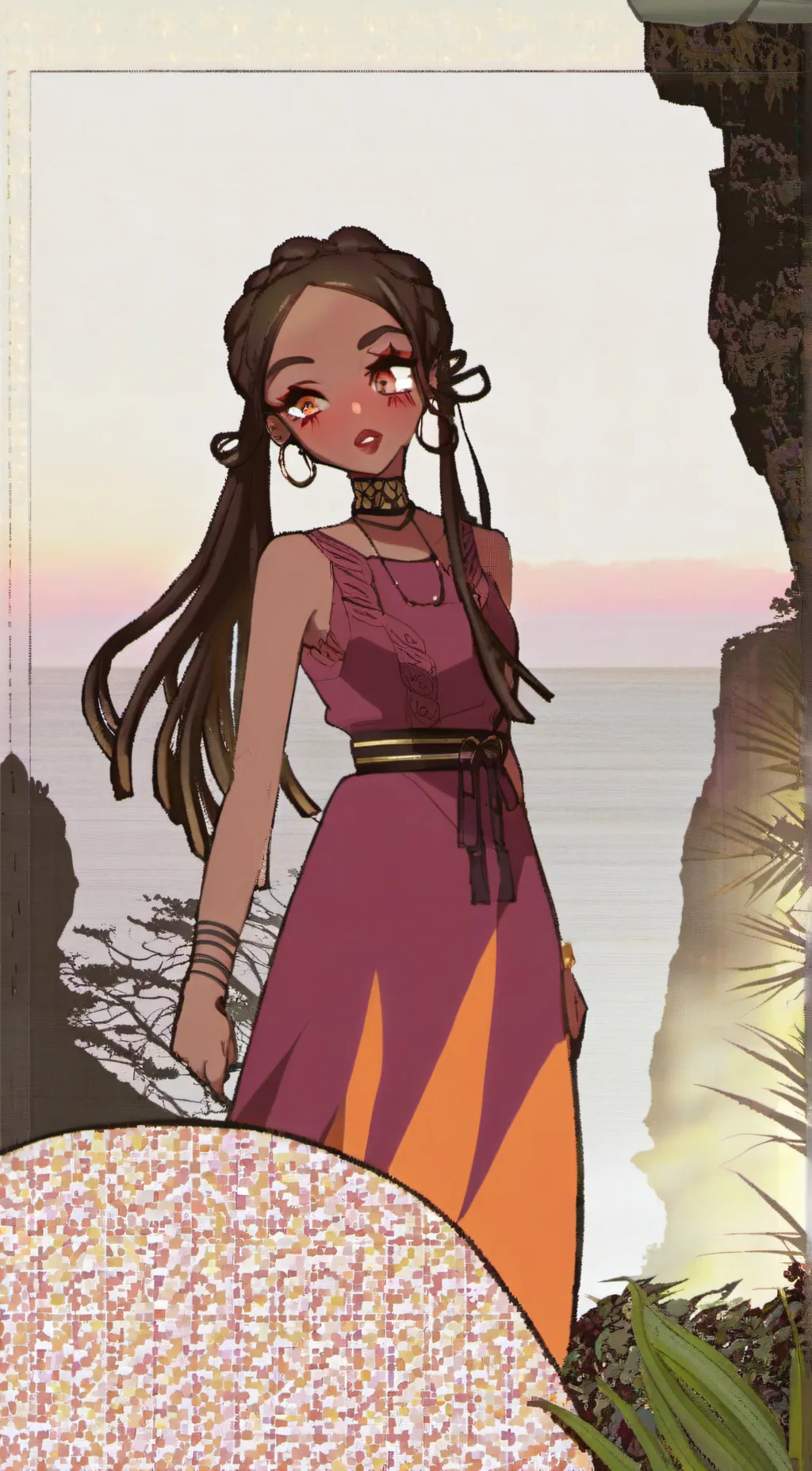 ai character: Tasha background