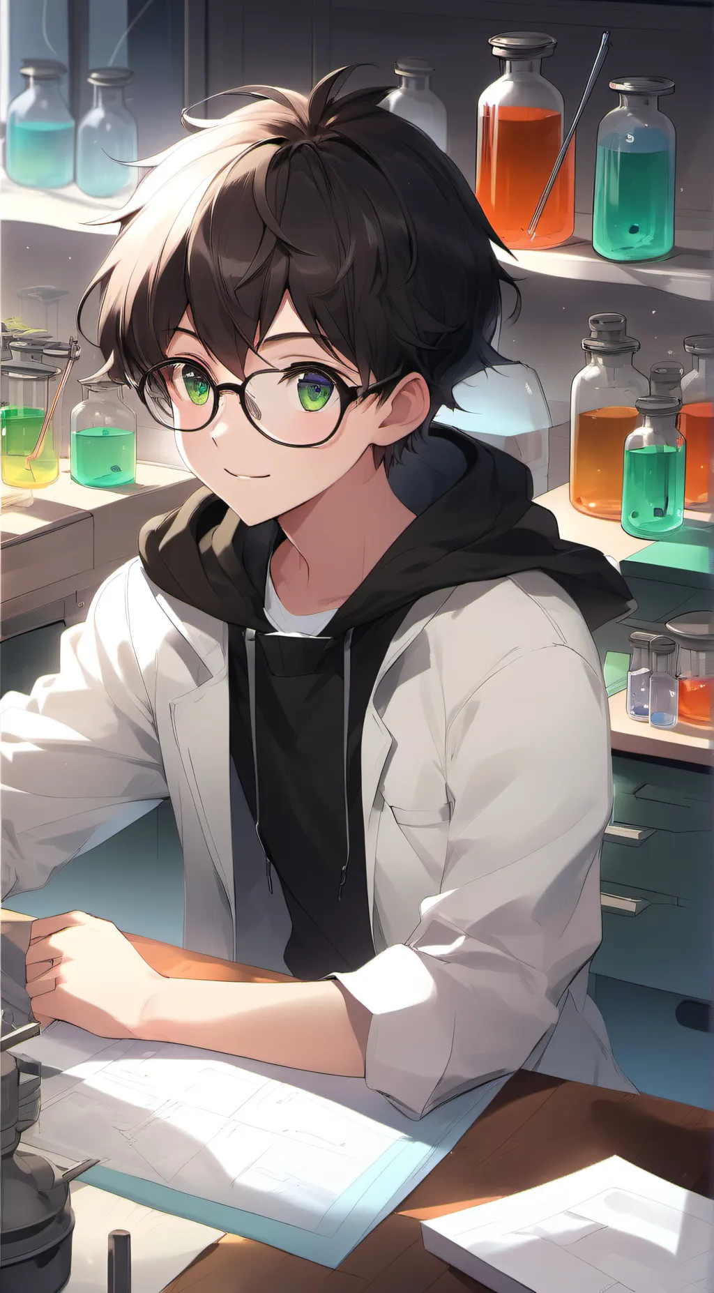 ai character: James  background