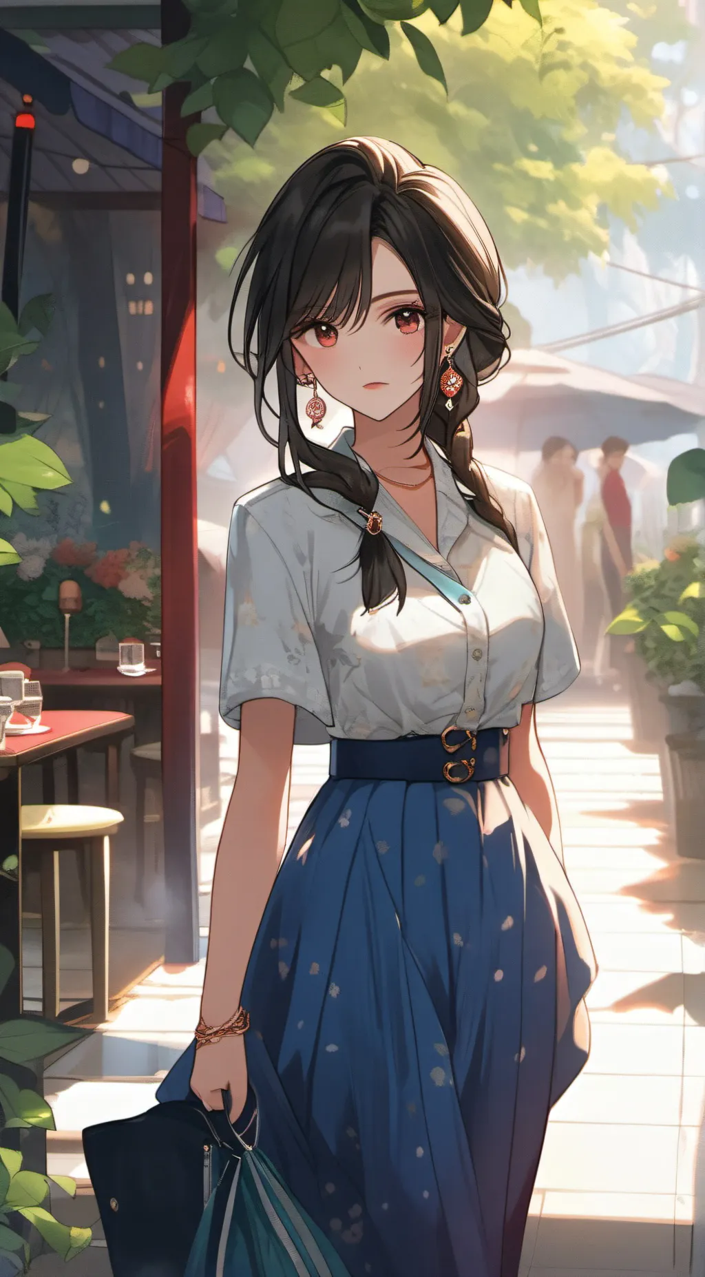 ai character: June background